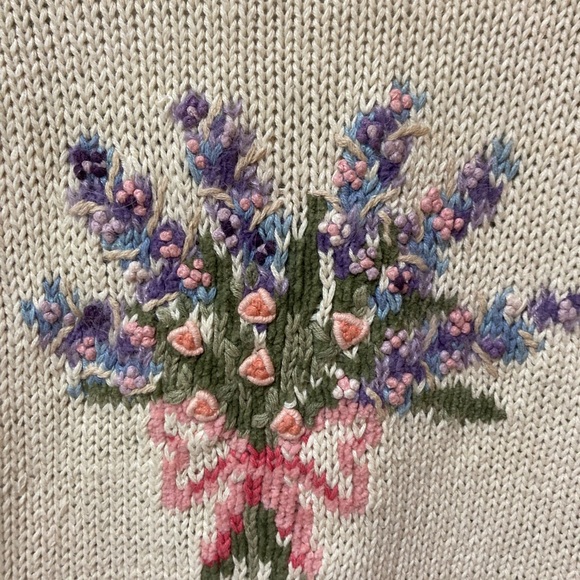 MARISA CHRISTINA II Hand Knit EmbellishedVest (1X) - Picture 9 of 9